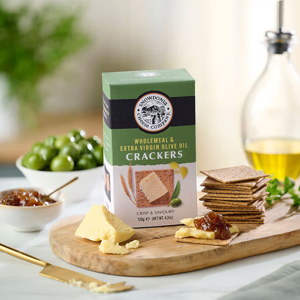 Snowdonia Wholemeal & Extra Virgin Olive Oil Crackers 120g